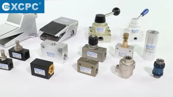 Manufacturer Supplier China Airtac SMC Hand Draw Pull Foot Switching Flow Control Pneumatic Air Solenoid Valve