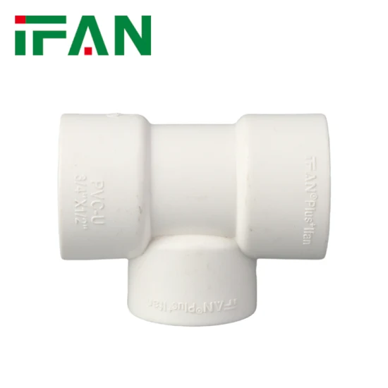 Ifanplus Wholesale UPVC Material PVC Sch40 Fitting Good Quality UPVC Pipe Fitting