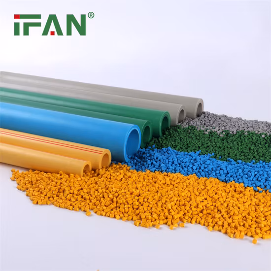 Ifanplus Polypropylene Pn20 Green PPR Tube PPR Plastic Pipe