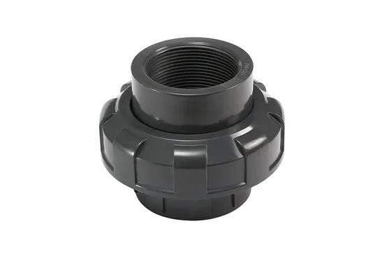 Industry Using ANSI/DIN/JIS PVC Sch80 Pipe Fittings UPVC/CPVC/Pph/PVDF Union Edpm/Viton 