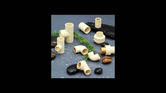 CPVC NPT Pipe Fittings Brass Male Female Threaded Adapter 