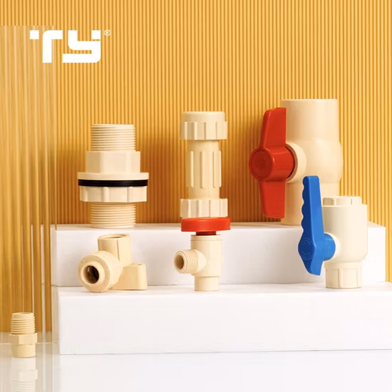 CPVC/PVC/Plastic ASTM D2846 Standard Water Supply Pipe Tube Joint Fitting