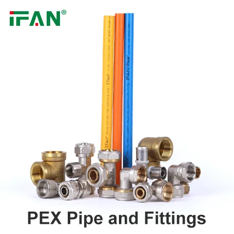 Ifan Plastic Brass Female Male Threaded Brass Bibcock Tap Ball Valve Fittings CPVC UPVC HDPE Pph Pex Push PPR PVC Pipe Fitting for Water Gas Irrigation 