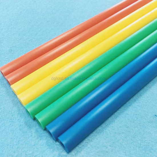 ABS /PVC /PE Extrsuion Plastic Pipe with Various Color for Toy Fitting