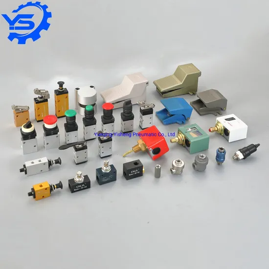 Pneumatic Mehcanical Valve Hand Valve Air Pressure Controller Valve Quick Exhaust Valve Pnemuatic Foot Valve Pneumatic Check Valve 