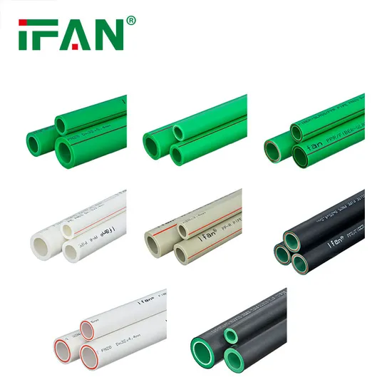 Ifan PVC CPVC UPVC HDPE Pph Plumbing Tube Hose Aluminum Al Plastic Corrugated Composite Floor Heating Pex PPR Pipe for Water Gas Irrigation 