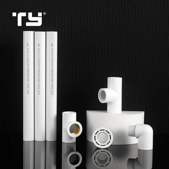 China Manufacture Hot Selling Schedule 40 PVC CPVC Plastic Sch40 Pipe Fitting 