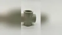 Customizable Pph Pipe Fittings Pressure Plastic Reducing Tee 